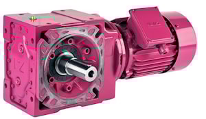 Конический редуктор KR002